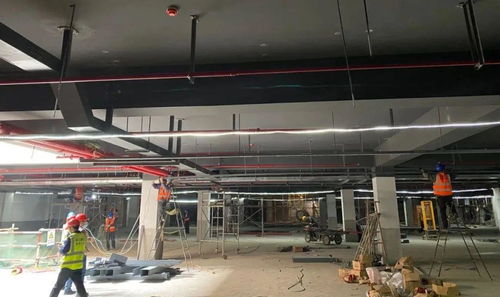 搶干快干抓精品｜江東毛店項目完成地下室安裝樣板多方評審，建筑物電力系統安裝穩步推進